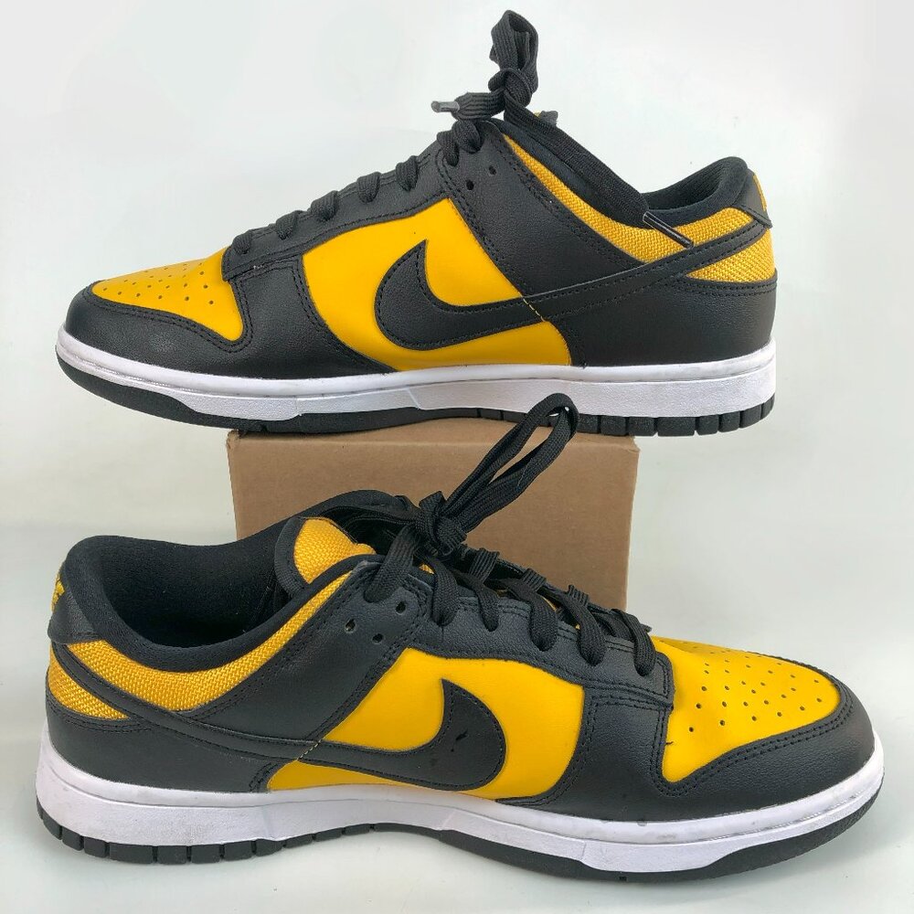 Nike Dunk Low Reverse Goldenrod Black University Gold FZ4618-001 Men's Sz 9